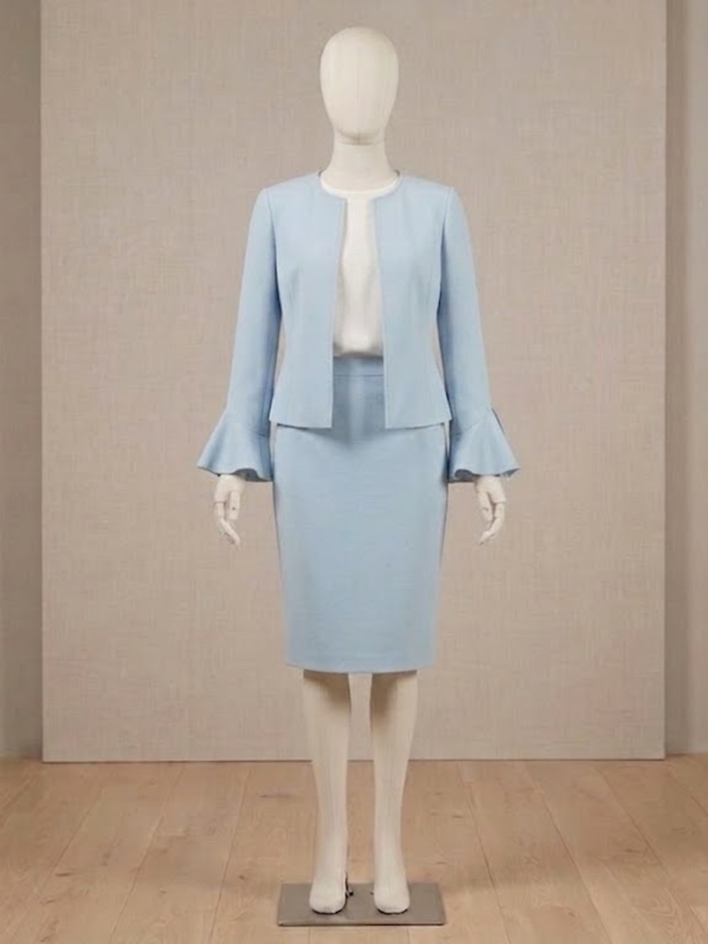 Tahari Blue Suit